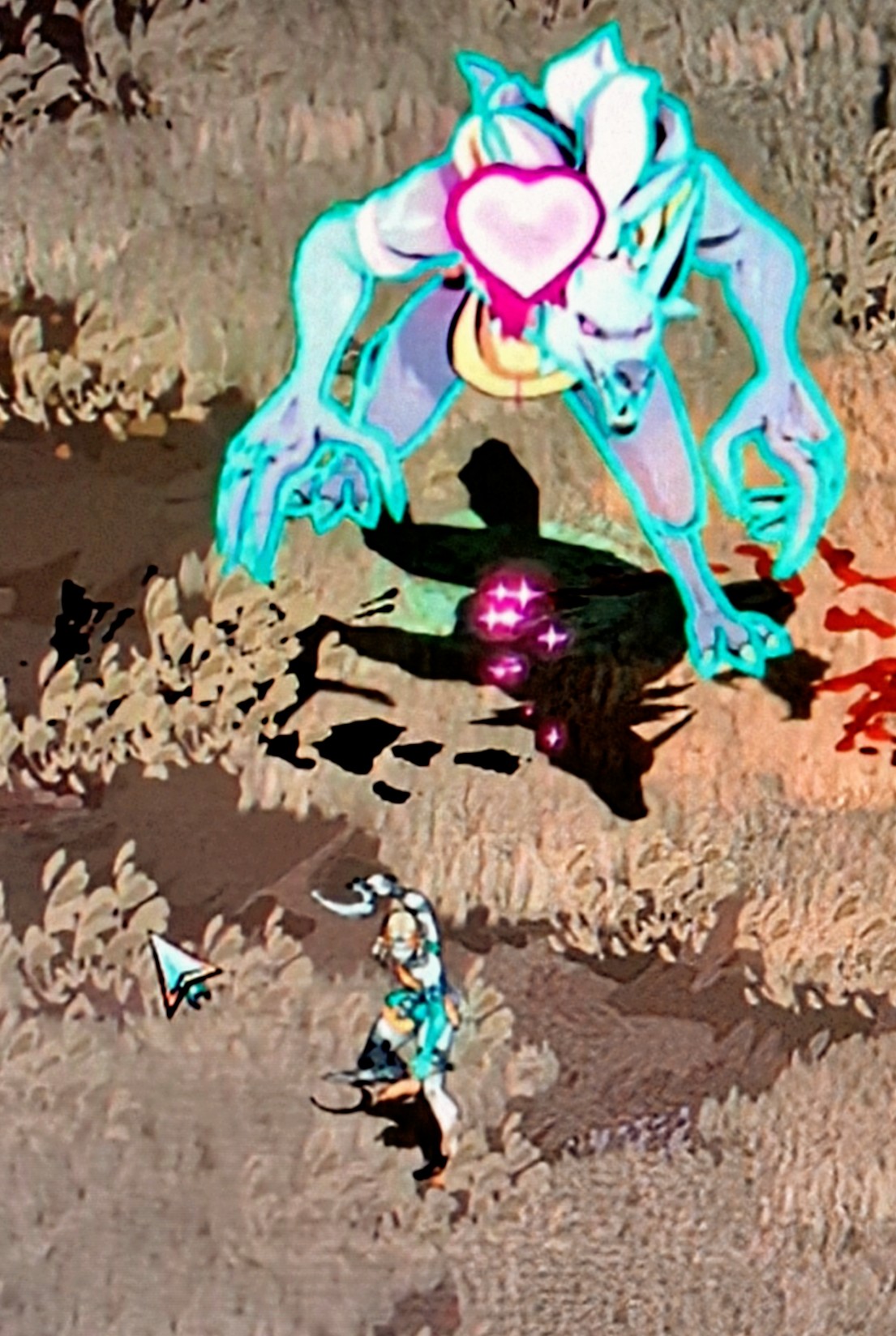 Werewolf girlfriend Blank Meme Template