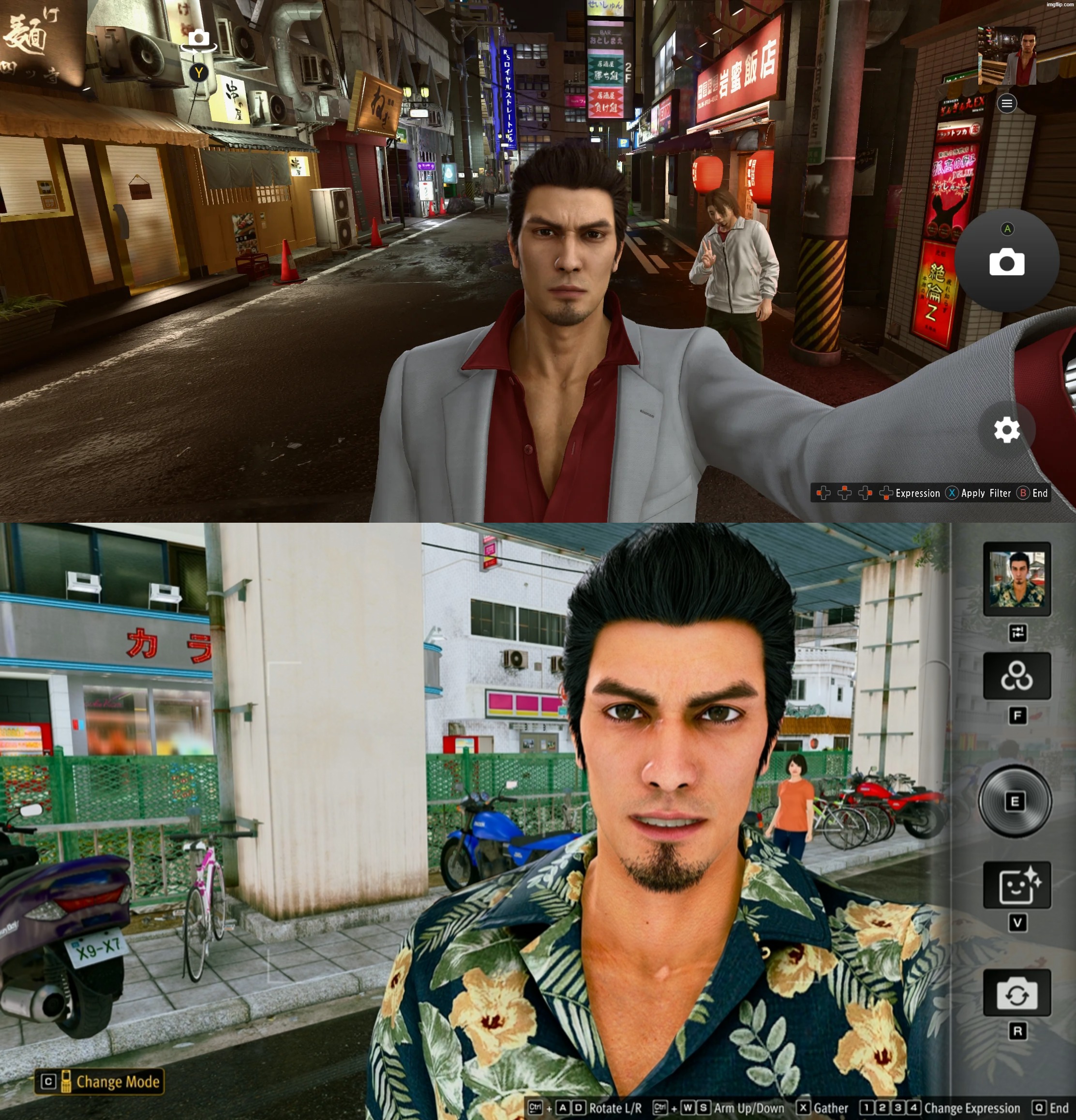 Kiwami 2 vs Kiwami 3 | made w/ Imgflip meme maker