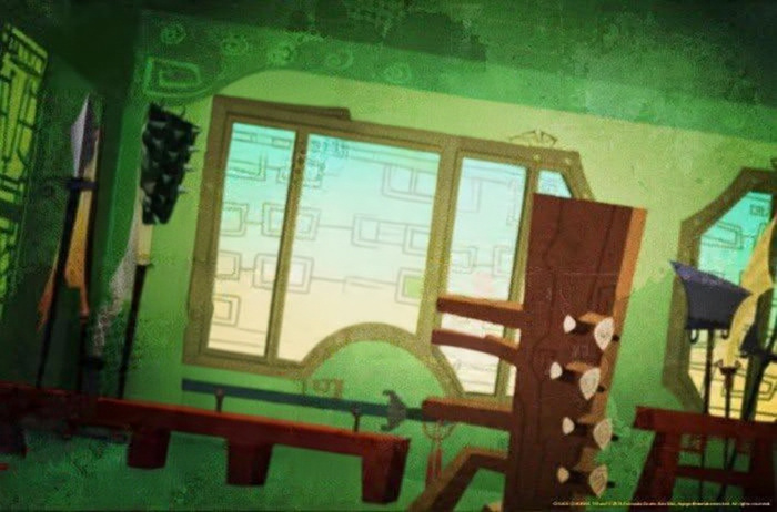 Chuck Chicken - Background Living Room Blank Meme Template