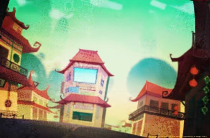 Rocky Perch Background Blank Meme Template