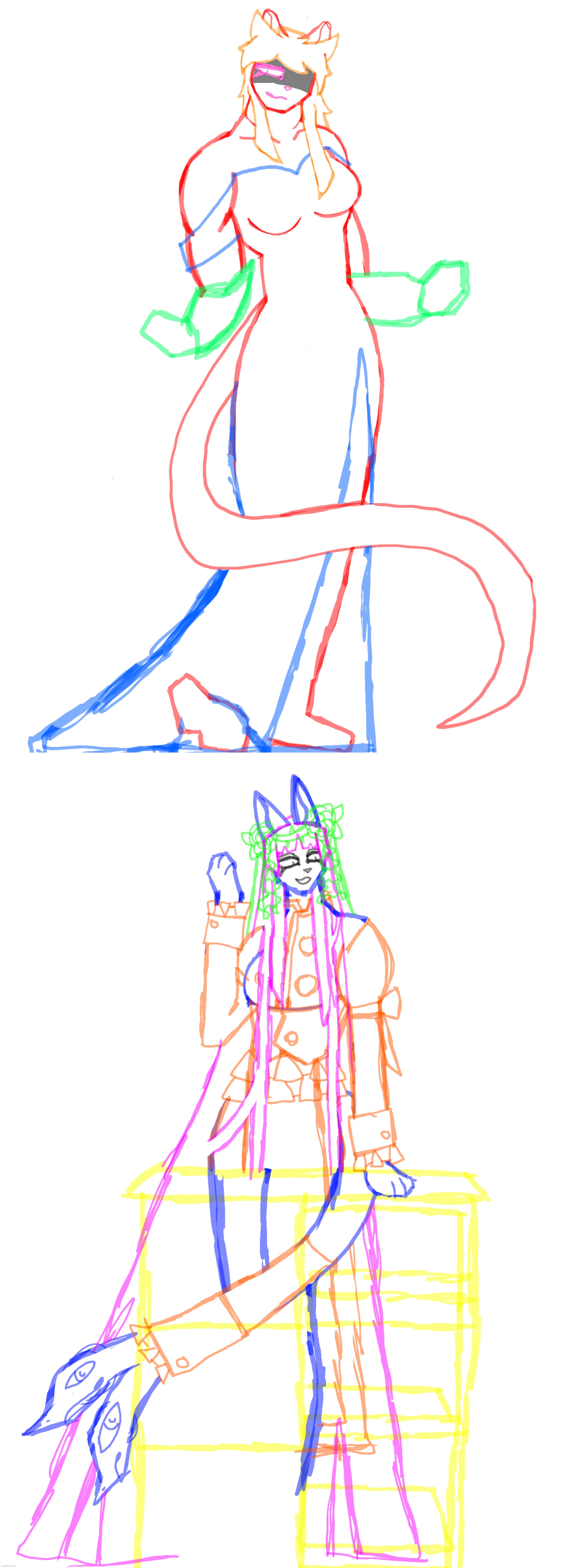 Some sketches I'm working on | made w/ Imgflip meme maker