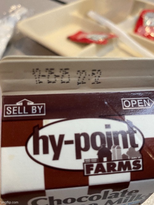 this milk done expired on christmas | made w/ Imgflip meme maker