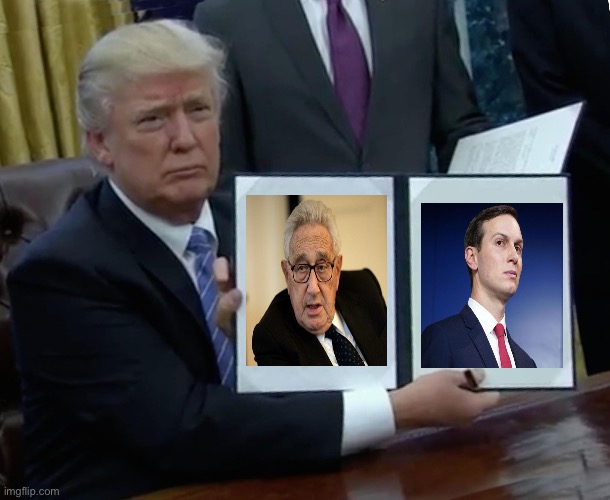 Trump Bill Signing | image tagged in memes,trump bill signing | made w/ Imgflip meme maker