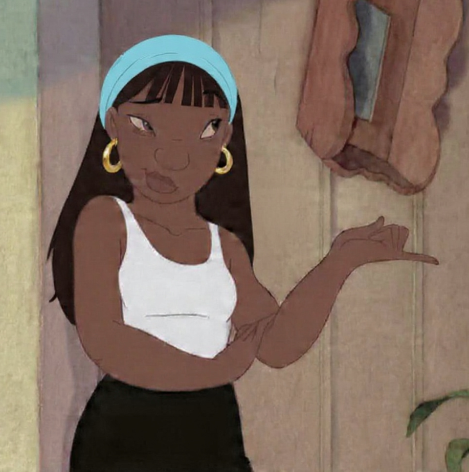 Sexy Nani Pelekai Blank Meme Template