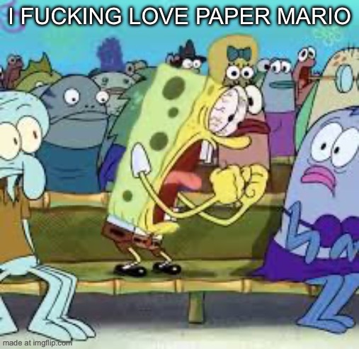I FUCKING LOVE [blank] | I FUCKING LOVE PAPER MARIO | image tagged in i fucking love blank | made w/ Imgflip meme maker