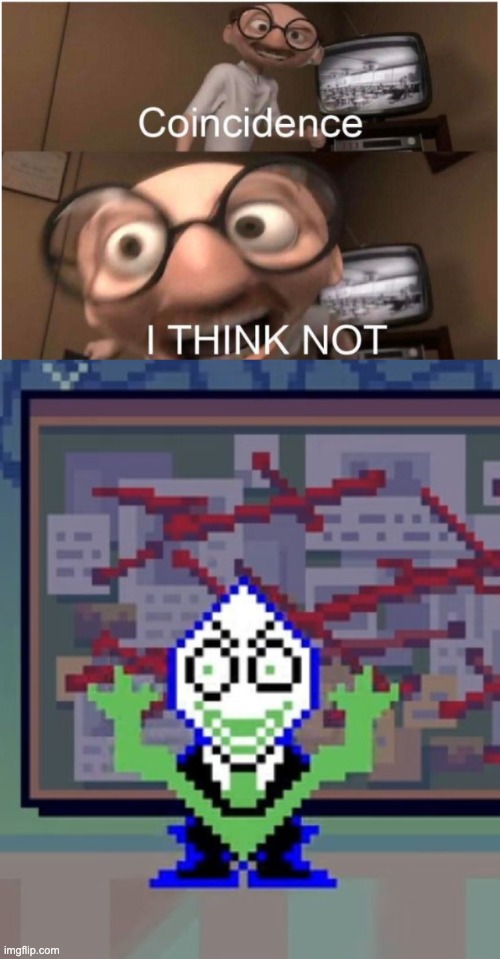 image tagged in coincidence i think not,matpip | made w/ Imgflip meme maker