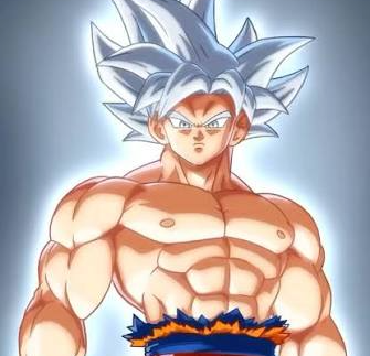 Goku Ultra Instinto Blank Meme Template