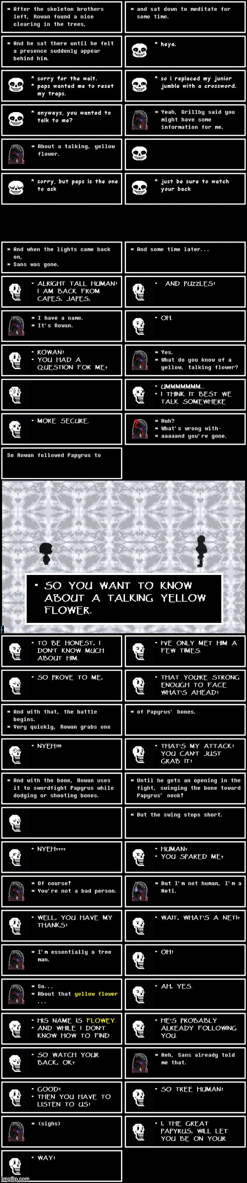 SWTOTU (Star Wars Tales of The Underground) Episode 4! My longest textbox yet! | image tagged in star wars,tales of the underground,rowan malachi | made w/ Imgflip meme maker