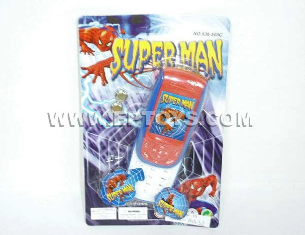 Super-Man Knock Off Butterfly Phone Toys Blank Meme Template
