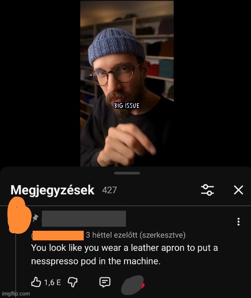 image tagged in leather,apron,nespresso,coffee,pod,coffee maker | made w/ Imgflip meme maker