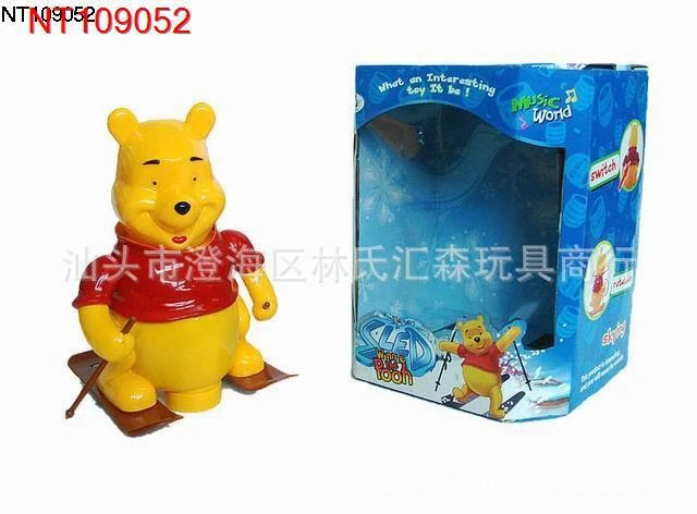 Winnie the Pooh Sled Knock Off Bump and Go Toys Blank Meme Template
