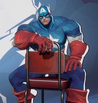 Captain America Sit Blank Meme Template