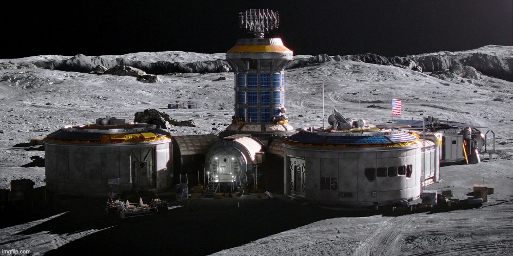 Moon base locations from For All Mankind including Shackleton