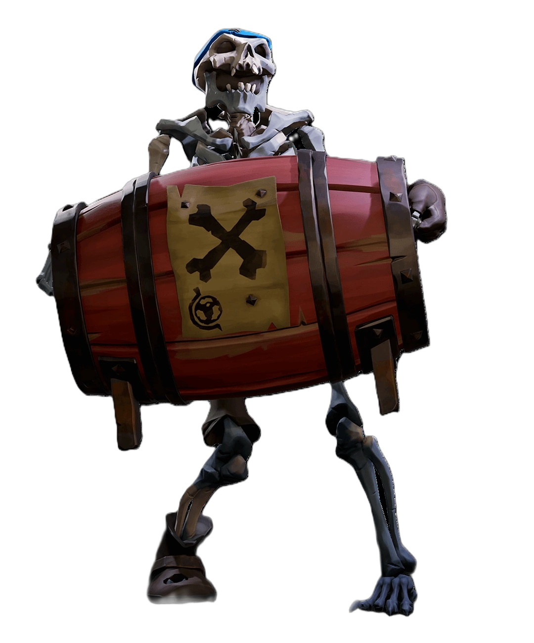 Keg Skeleton Blank Meme Template