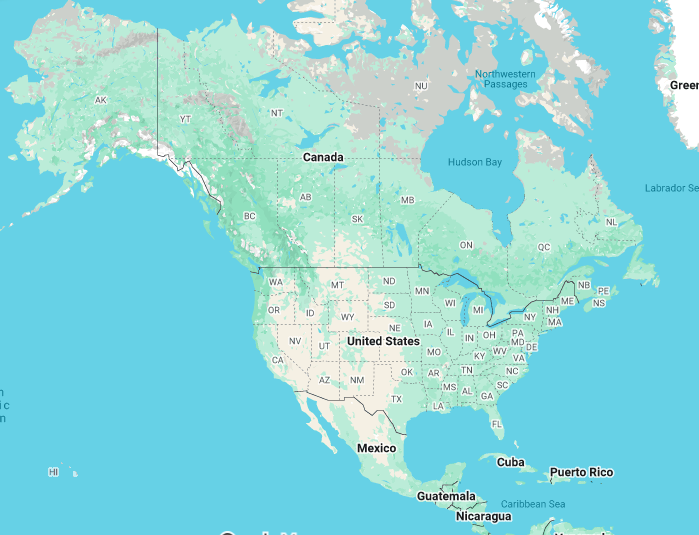 North America Blank Meme Template