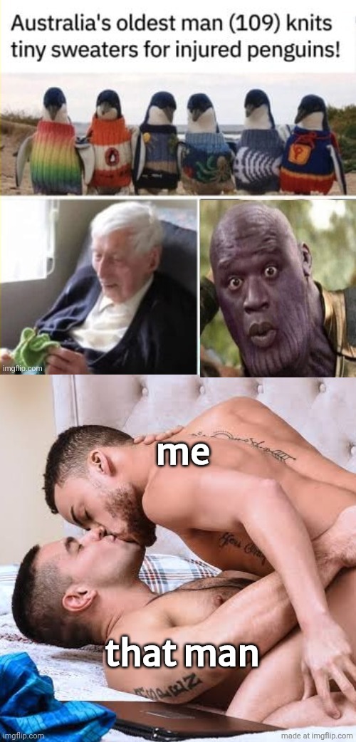 me; that man | made w/ Imgflip meme maker