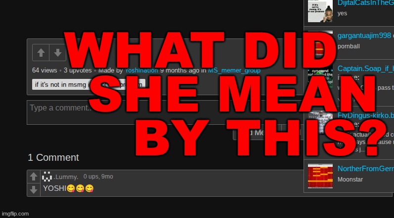 made w/ Imgflip meme maker