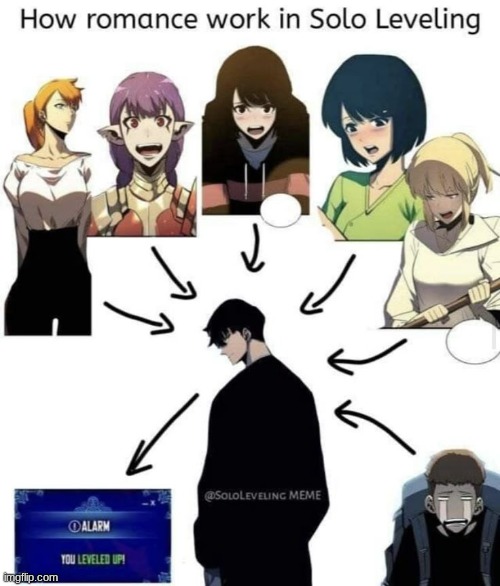 Everyone wants to crack Jinwoo | image tagged in solo leveling | made w/ Imgflip meme maker