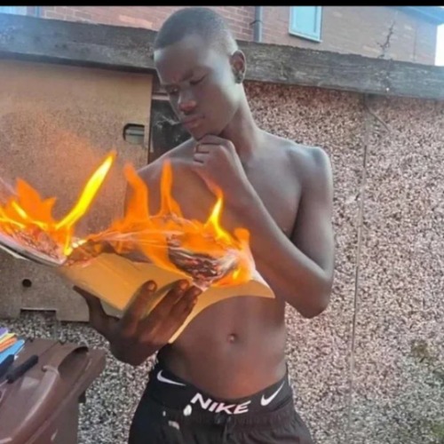 Book on fire | image tagged in book on fire | made w/ Imgflip meme maker