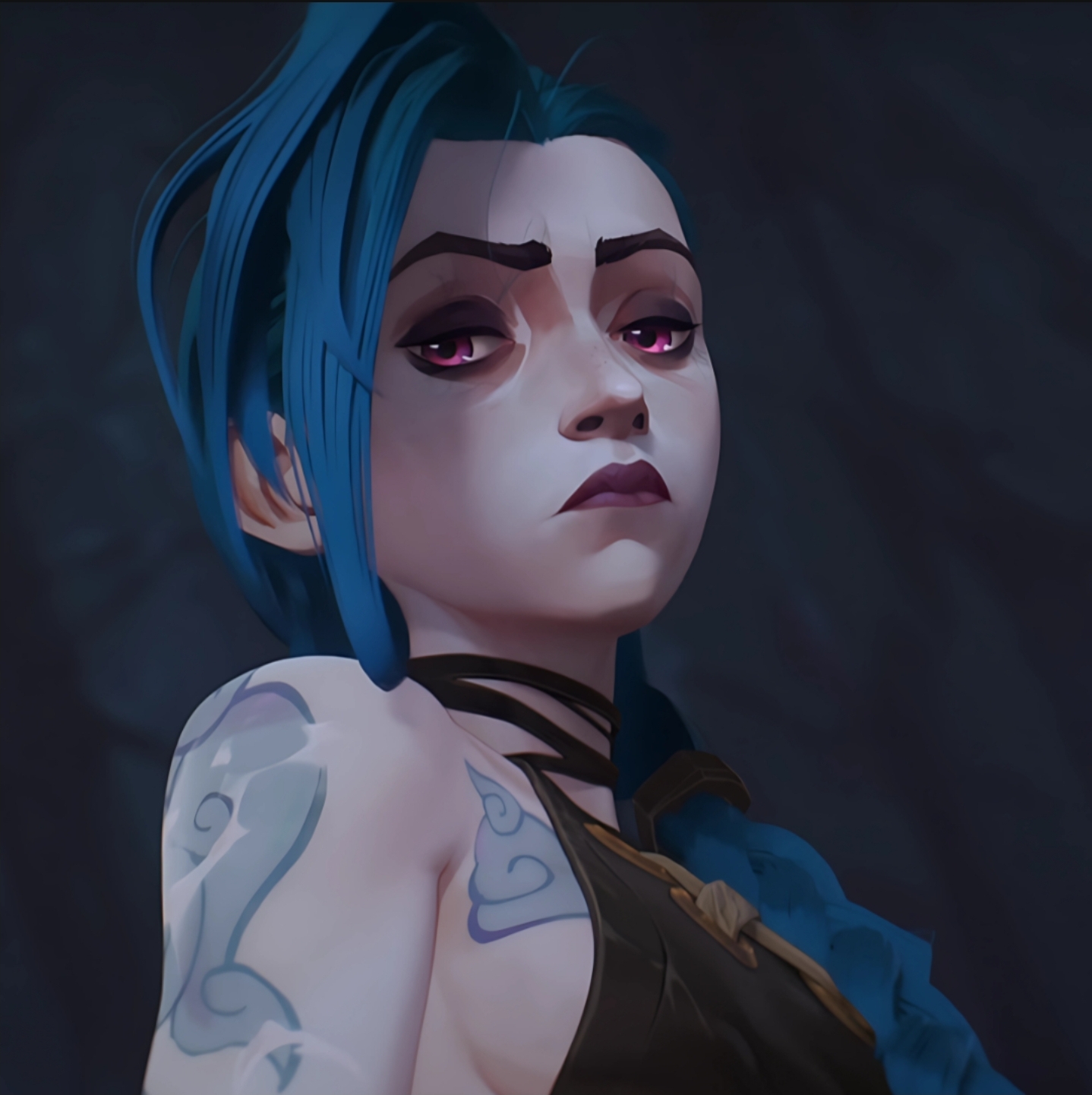 Jinx-Pathetic Blank Meme Template