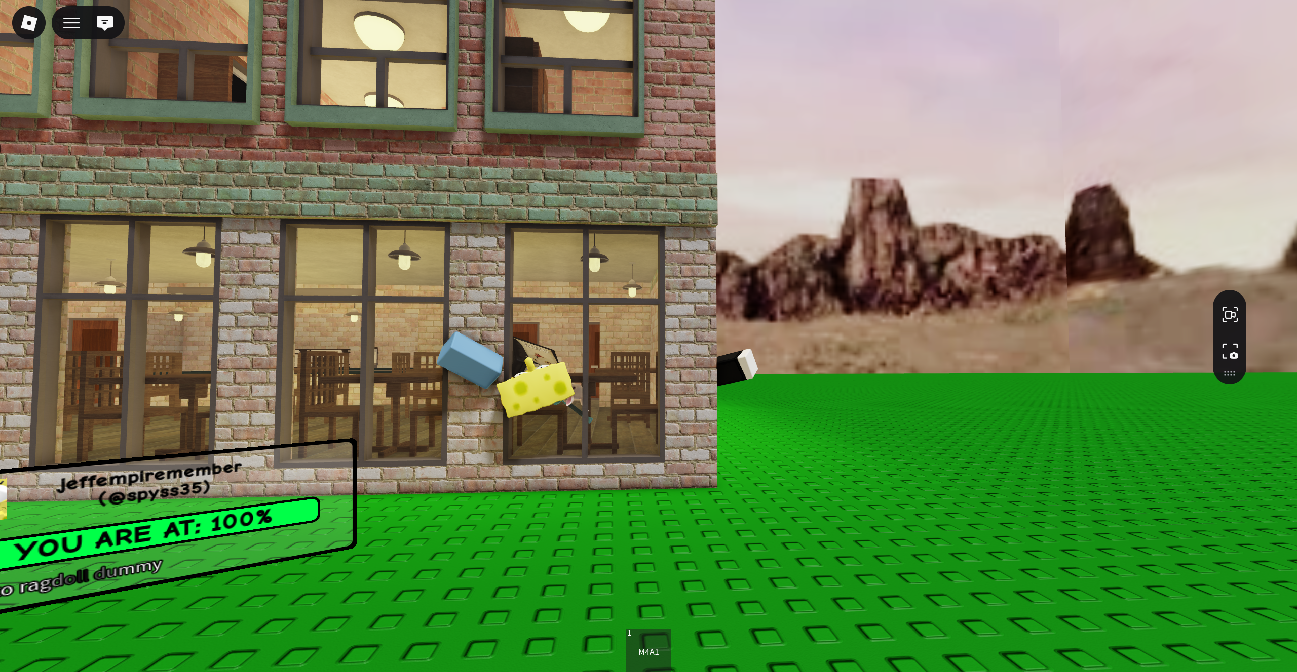 IMPACT FRAME Blank Meme Template