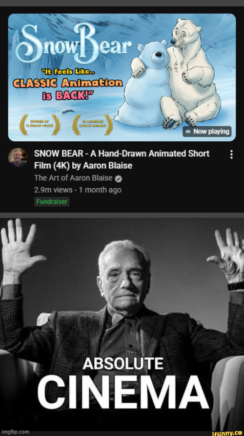 I found this MASTERPIECE | image tagged in absolute cinema | made w/ Imgflip meme maker