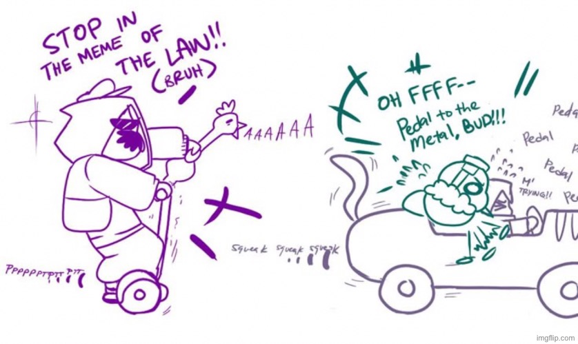 MC chasing after me and Mask be like | made w/ Imgflip meme maker