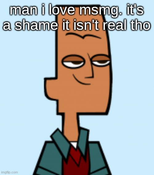 noah | man i love msmg. it's a shame it isn't real tho | image tagged in noah | made w/ Imgflip meme maker