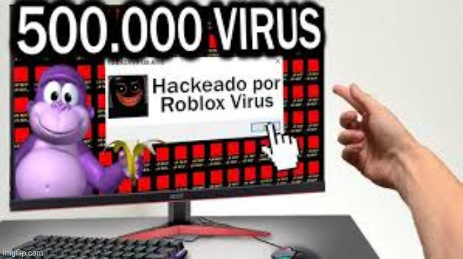 500.000 Virus B | image tagged in 500 000 virus b | made w/ Imgflip meme maker