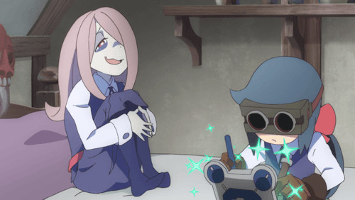Happy Sucy Little Witch Academia Blank Meme Template