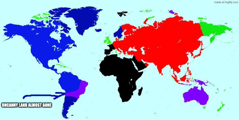 UNCANNY LAND ALMOST GONE | made w/ Imgflip meme maker