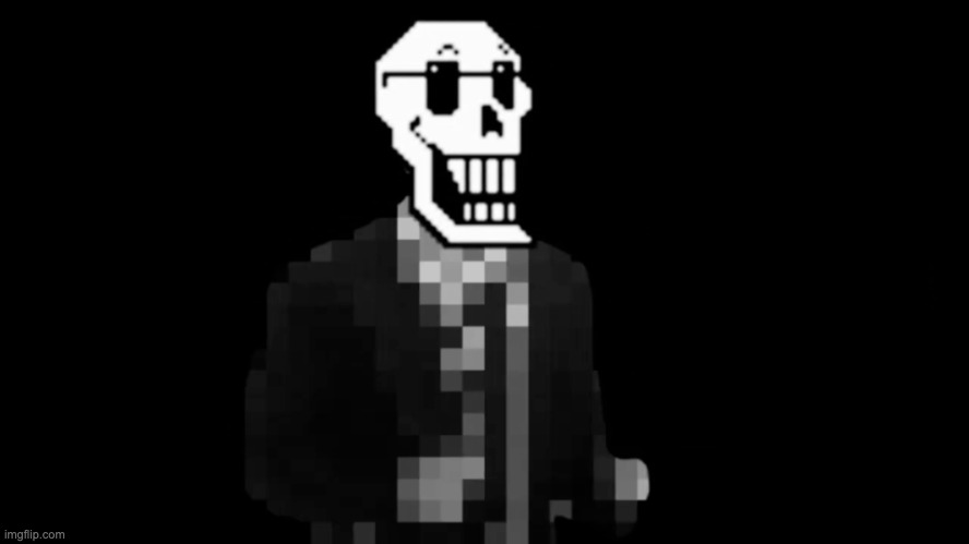 Papyrus Rickroll | image tagged in papyrus rickroll | made w/ Imgflip meme maker