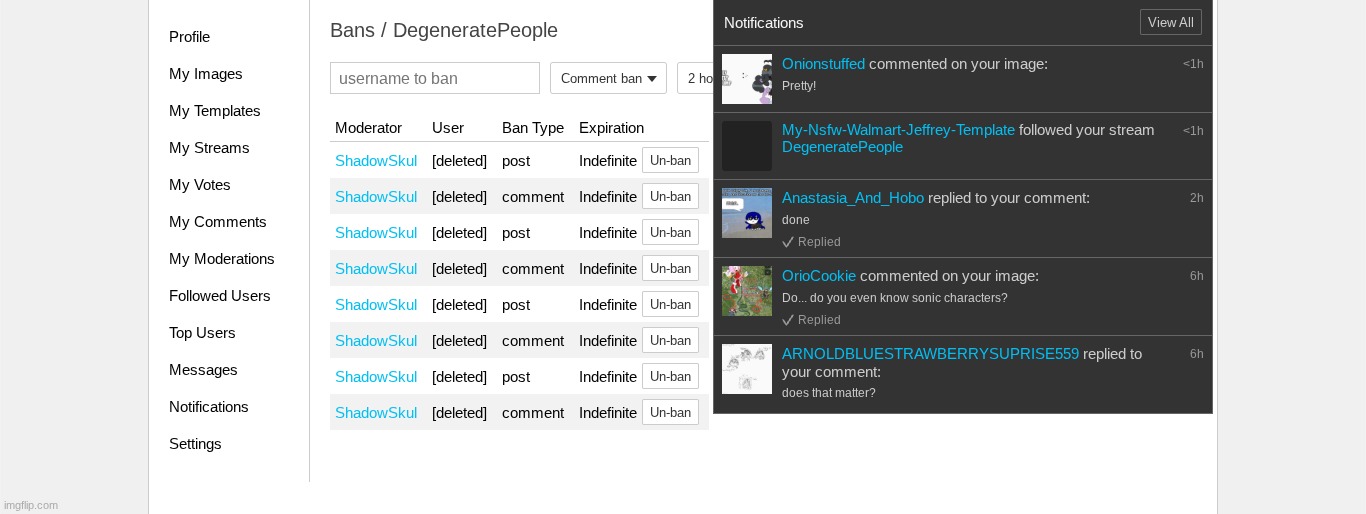 do I need to ban the mf in my notifications | image tagged in e | made w/ Imgflip meme maker