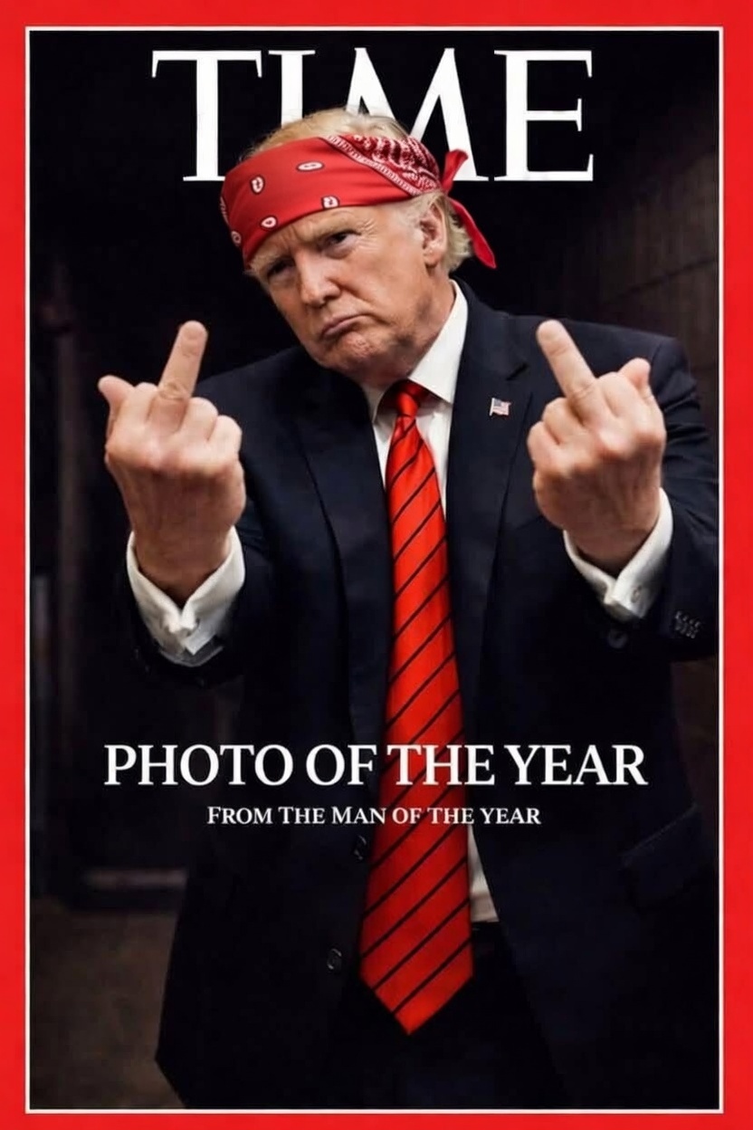 Gangster trump Blank Meme Template