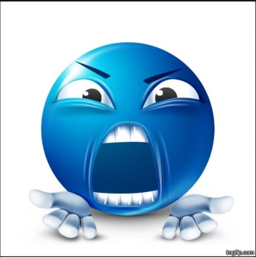Angry Blue Guy | image tagged in angry blue guy | made w/ Imgflip meme maker