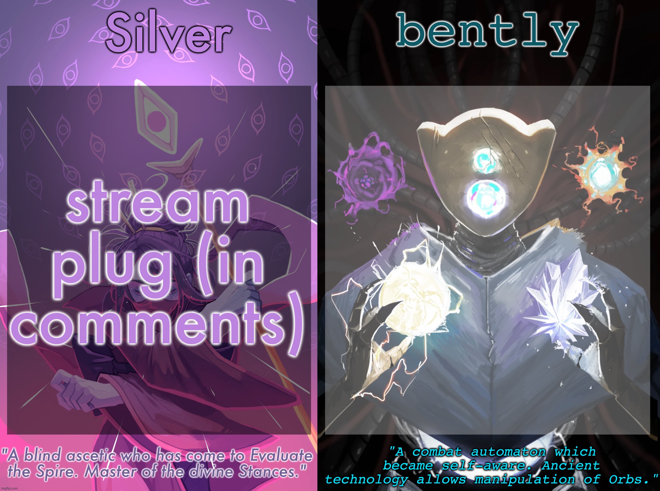 Basically you can find good reaction images here | stream plug (in comments) | image tagged in silver and bently's slay the spire shared temp | made w/ Imgflip meme maker