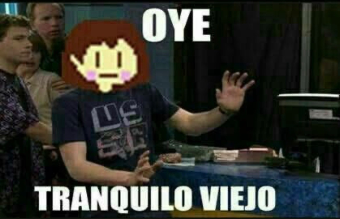 Calm down old man Blank Meme Template