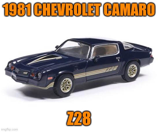 1981 Chevy Camaro | 1981 CHEVROLET CAMARO; Z28 | image tagged in meme | made w/ Imgflip meme maker