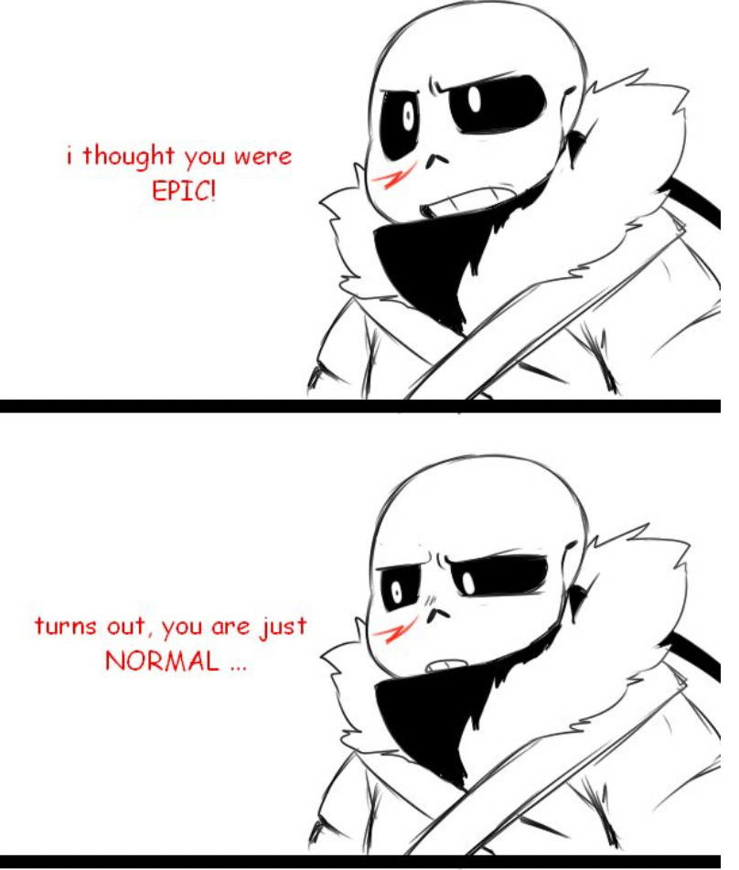 Bruh is not epic Blank Meme Template