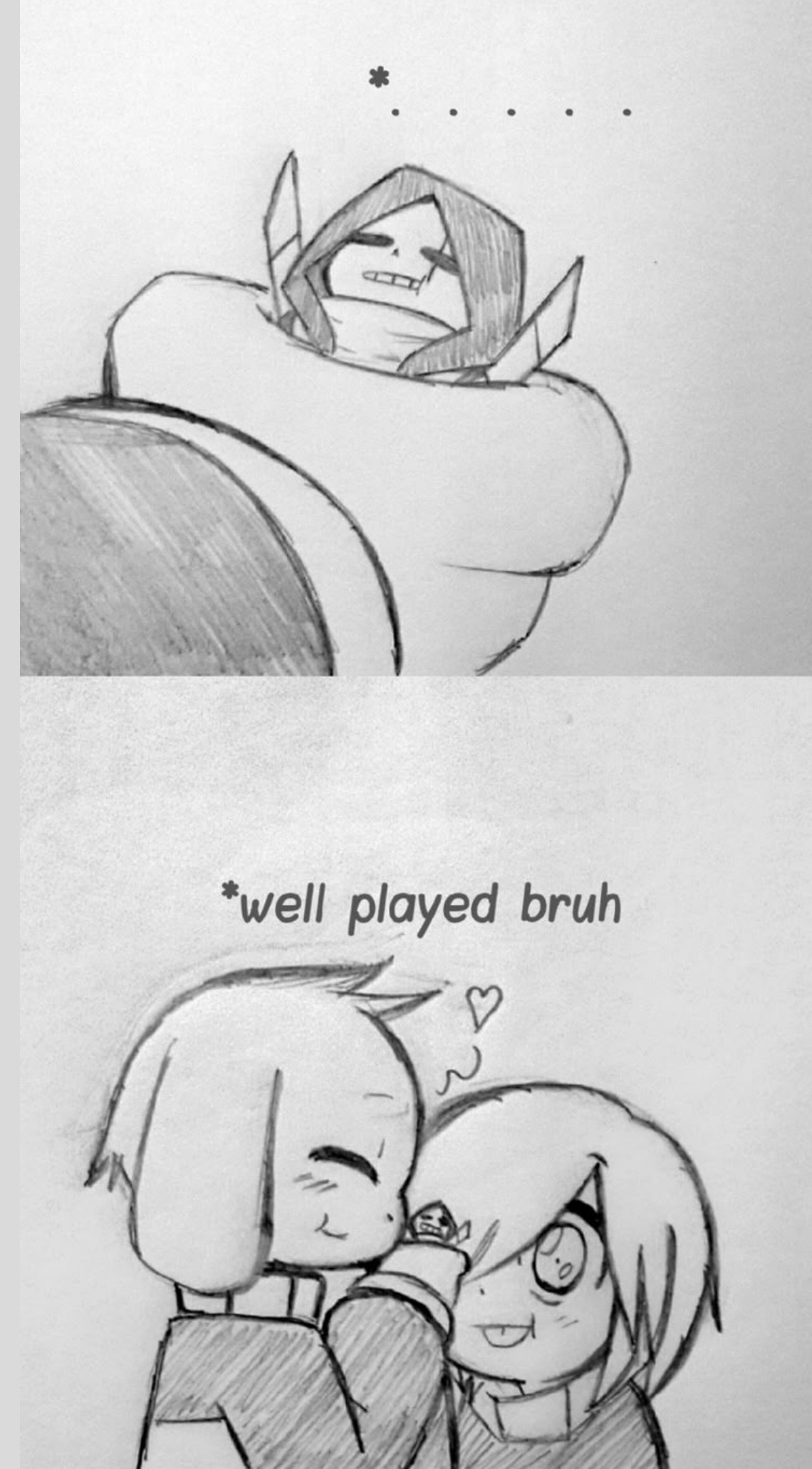 Chibi Epic! sans Blank Meme Template