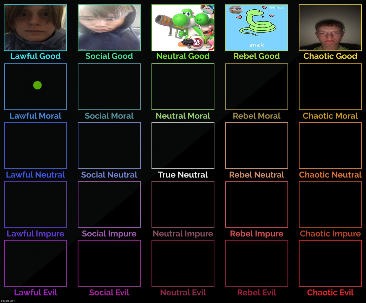 top comment decides lawful moral | made w/ Imgflip meme maker