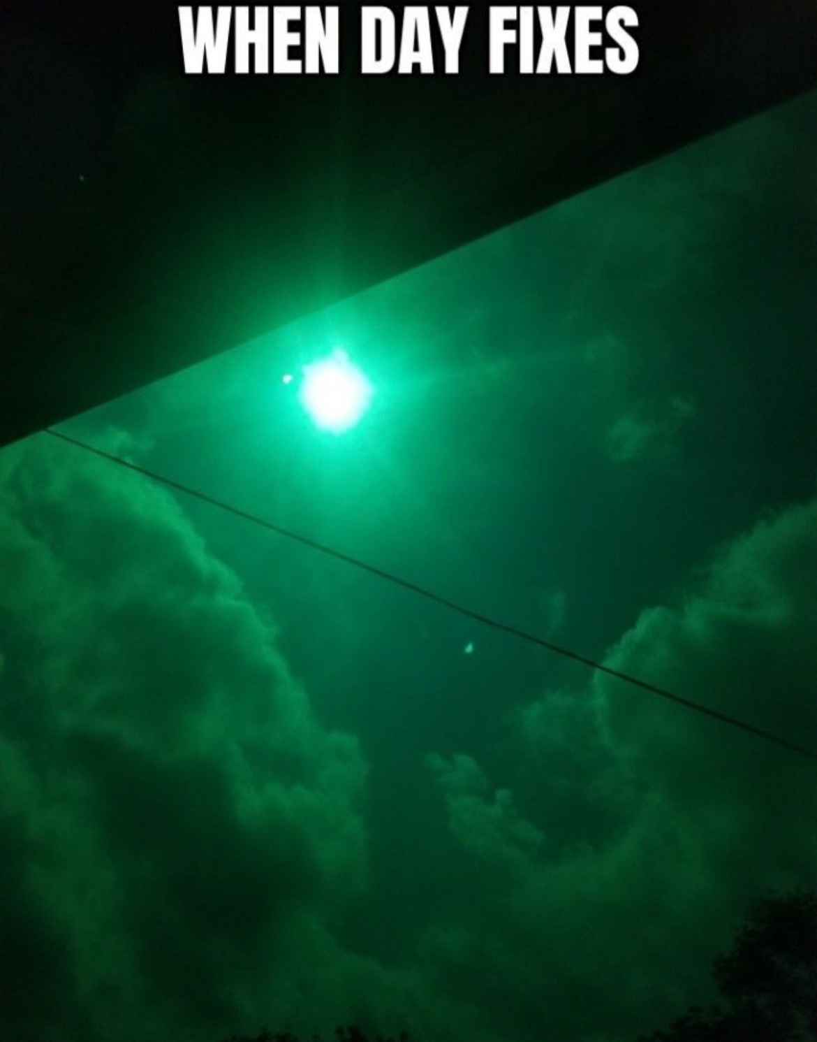 When day fixes Blank Meme Template