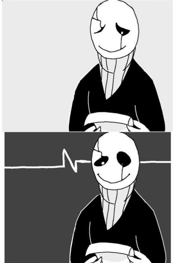 Reading Gaster Blank Meme Template