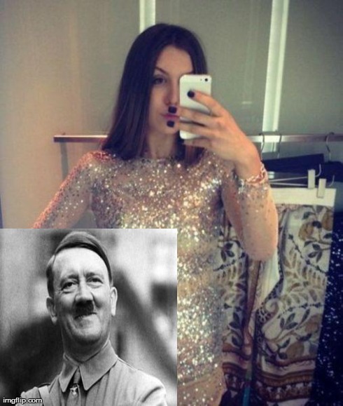 image tagged in hitlers daughter | made w/ Imgflip meme maker