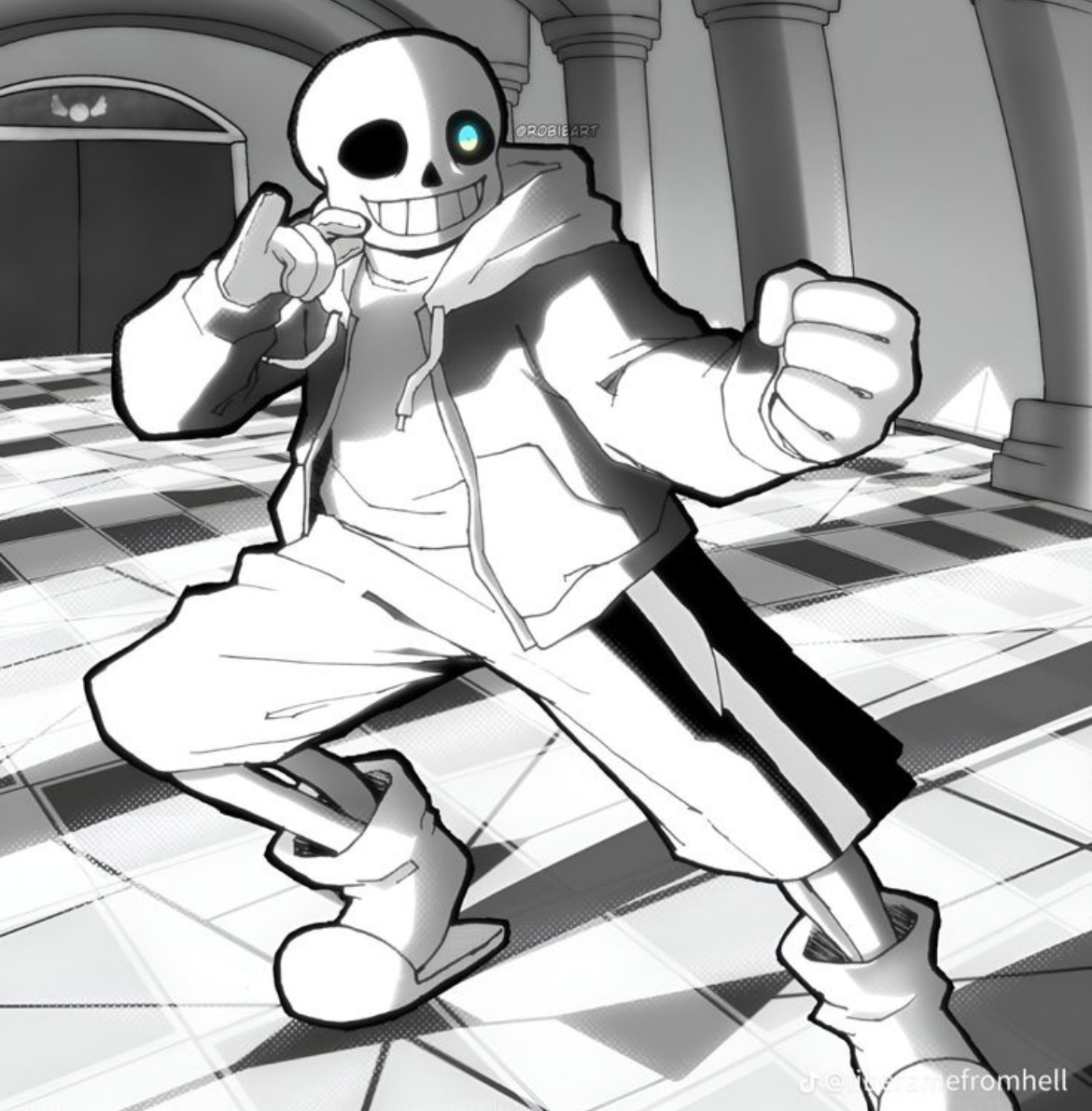 sans Blank Meme Template