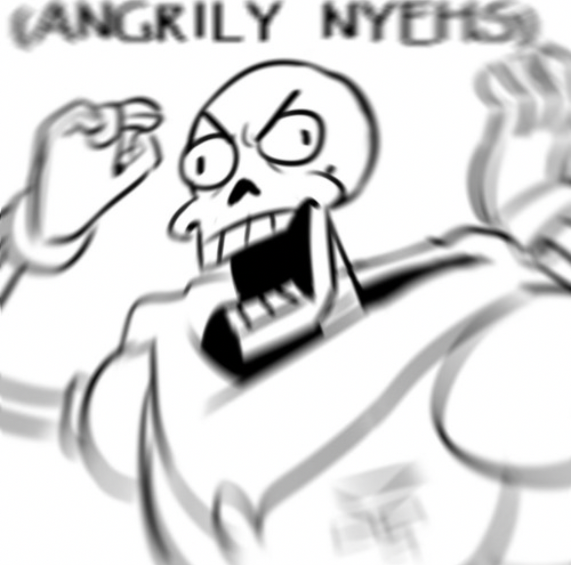 Angry nyehs Blank Meme Template