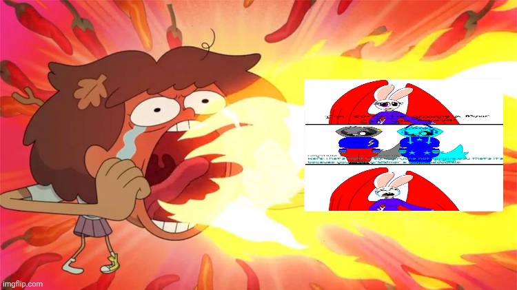 Burning up a cringe apology fill in meme. (Explanation in comments) | image tagged in anne boonchuy burns up what,deviantart,amphibia,cringe,you get what you fucking deserve,why are you reading the tags | made w/ Imgflip meme maker