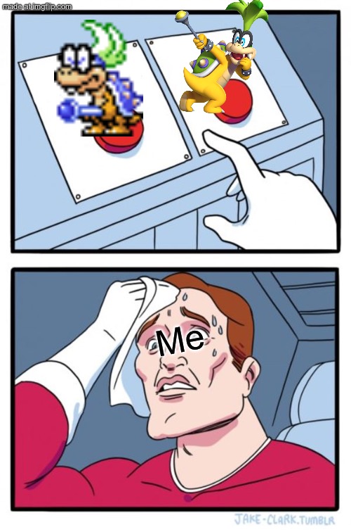 Iggy design | Me | image tagged in memes,two buttons | made w/ Imgflip meme maker