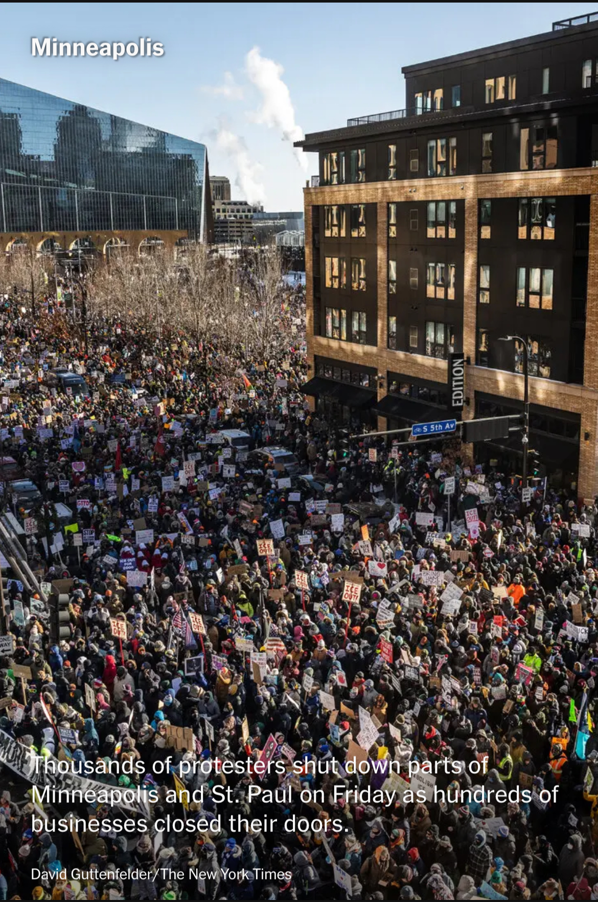 Minneapolis 23 Jan 2026 Blank Meme Template