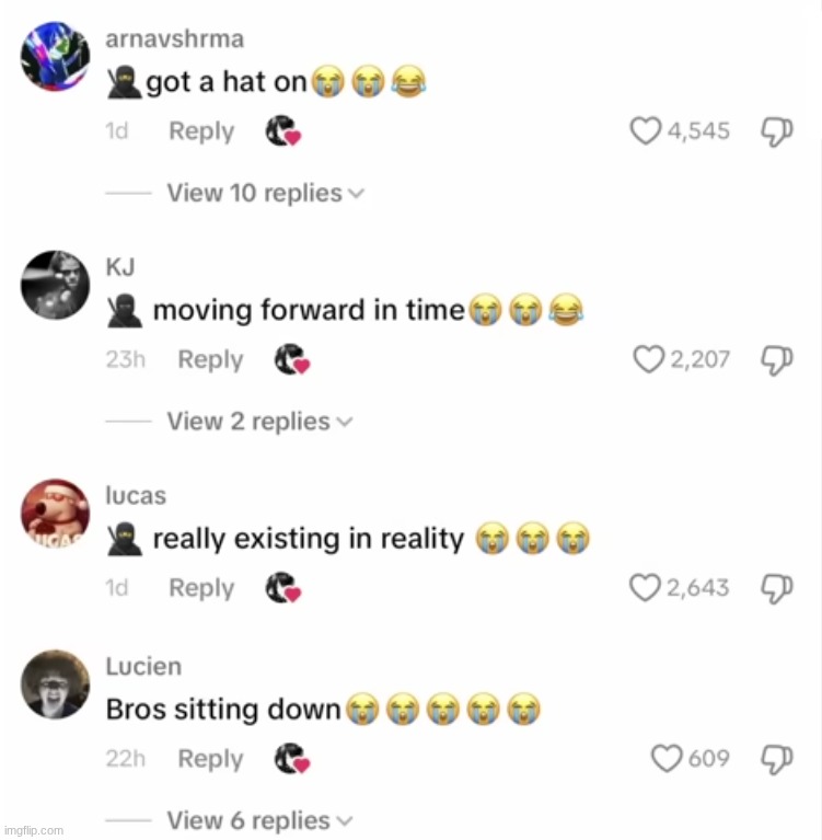 kai cenat comments | made w/ Imgflip meme maker